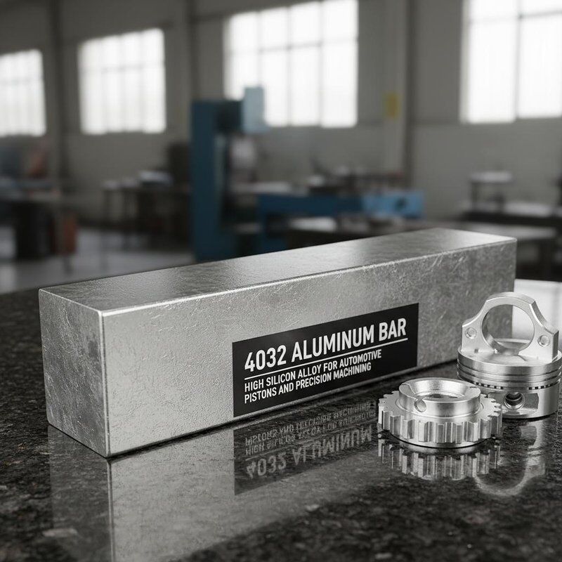4032 High Silicon Aluminum Alloy Bar For Automotive Pistons With Low Thermal Expansion And Wear Resistance
