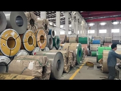 0.12 मिमी - 2 मिमी स्टेनलेस स्टील पट्टी पॉलिश झुकने 8K 410 कॉइल