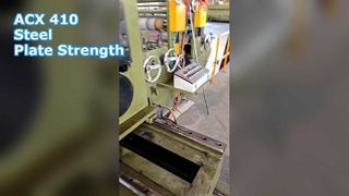 ACX 410 स्टेनलेस स्टील प्लेट टिकाऊपन